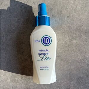 Brand New It’s a 10 Miracle Leave-In Lite 4 oz